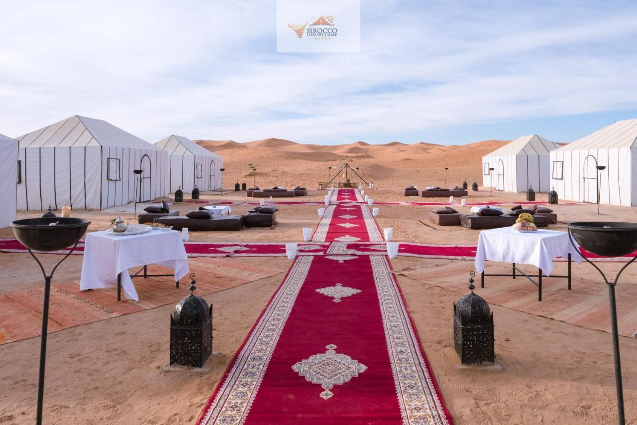 Sirocco Luxury Camp Hotel Merzuga Kültér fotó